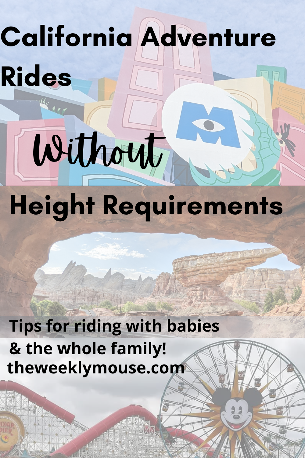 Disney California Adventure Ride Guide: Rides Without Height ...